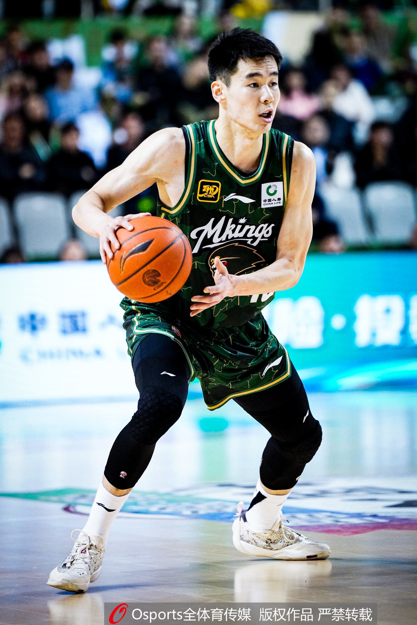 能投能造殺傷！郭昊文首節(jié)2記三分拿到10分1助 罰球5中4